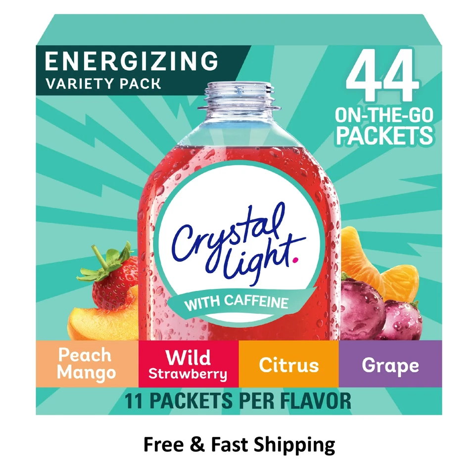 Paquete Variedad Energizante Luz Cristalina, Paquetes On-the-Go 44 ct Foto 1 de 1