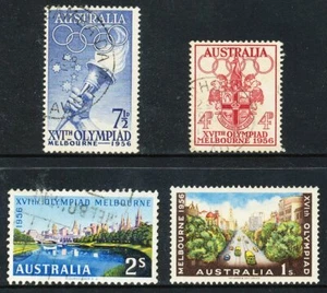 Australian 1956 Olympics, set of 4, used - Picture 1 of 1