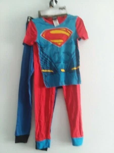 Batman and Superman boys pajamas size 10 brand new - Picture 1 of 2