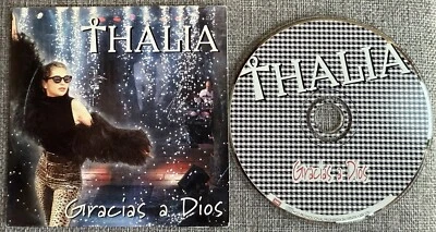 Thalia - Gracias A Dios Remixes Mexico Promo CD Single 5 Tracks RARE - Image 1 of 2