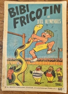 BIBI FRICOTIN aux jeux olympiques par Lacroix (1952) 2ème série par Lacroix - Imagen 1 de 5