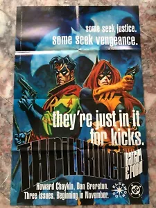 Poster promozionale DC Elseworlds Thrillkiller Batgirl & Robin 1996 mini-serie - Foto 1 di 4