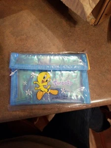 Looney Tunes Tweety Change Purse.  Irridescent Blue - Bild 1 von 2