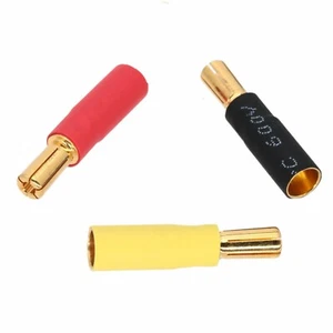 Brushless Motor Bullet 5.5mm Male to 6.5mm Female Banana ESC Electronic Governor - Picture 1 of 2