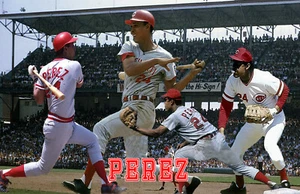 Cincinnati Reds Lithograph print of  Tony Perez 17 x 11 - Picture 1 of 1