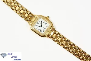 Vilma Rhigi Orologio,Molto Gepflegt, 750 Oro Giallo, 18 Carato, 32 Brillanti - Foto 1 di 9