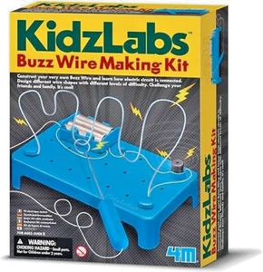 Kidz Labs Buzz Wire Making Kit 4M Blue 4109 For 8+ Years Educational Toy OPENED - Picture 1 of 3