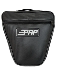 PRP Seats RZR Universal Door Bag Black Carbon Fiber Vinyl Polaris RZR - Picture 1 of 1