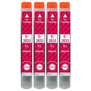 4 Magenta Ink Cartridge for Expression Premium XP-510 XP-610 XP-700 XP-810 - Picture 1 of 5