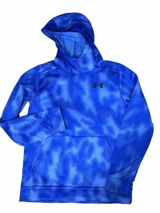 UNDER ARMOUR  Big Boys 8-20 Long Sleeve Fleece Printed Hoodie Size Large - Picture 1 of 5