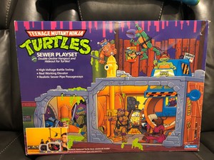 tmnt sewer playset 1989
