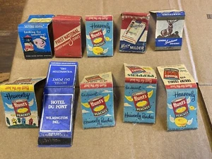 lot of 10  Vintage Matchbox advertising  from 1950/60s #lot 1 - Picture 1 of 5