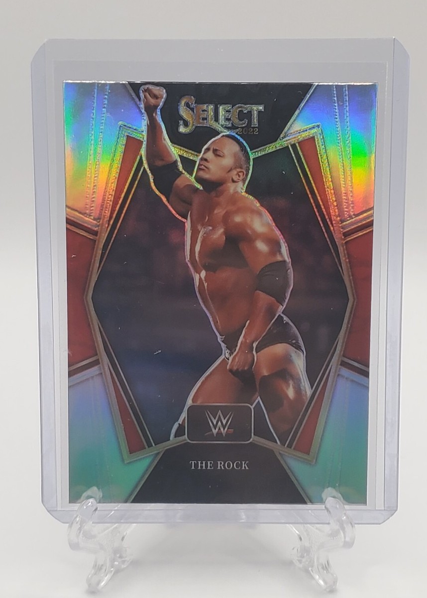 ザロック The Rock 22 PANINI SELECT WWE zebra The Rock 2022
