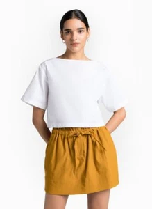 A.L.C Women's Woodsen Top in White 4 - Picture 1 of 3