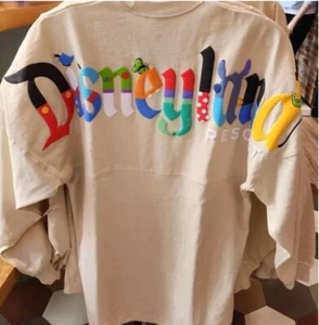 Camiseta Disney Disneyland Resort Beige Personaje Letras Espíritu XS S M L XL 2XL - Imagen 1 de 2