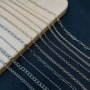 Cable Link Chain Cycle chain DIY Jewelry Making Supplies Necklace 2M ^ - Bild 1 von 23