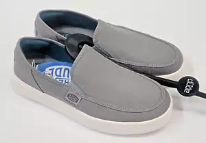 Hey Dude Mens Sunapee Canvas Atmosphere White 10 - Picture 1 of 5