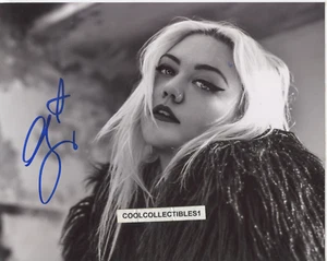 ELLE KING IN PERSON SIGNED 8X10 BLACK & WHITE PHOTO 2 COA - Picture 1 of 1