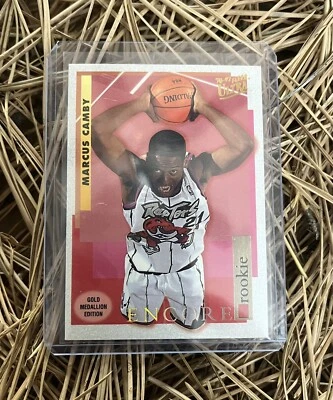 1996-97 Fleer Ultra encore MARCUS CAMBY GOLD MEDALLION EDITION RC nc313 - Image 1 of 2