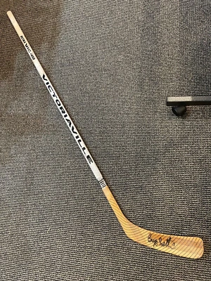 BRYON TROTTIER PITTSBURGH PENGUINS SIGNED GAME STICK UNUSED MINT JSA AUTHENTIC - Image 1 of 4