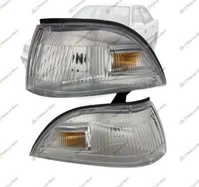 ONE PAIR TOYOTA COROLLA E90 AE90 AE92 EE90 EE92 SEDAN CORNER TURN SIGNAL LAMP - Image 1 of 4