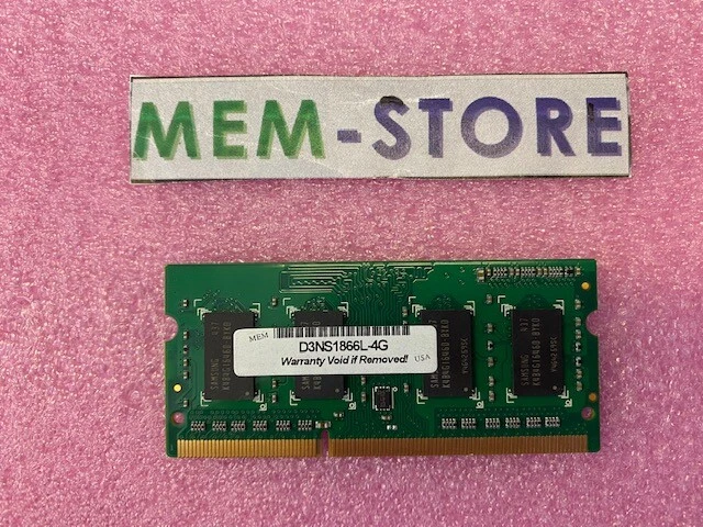 D3NS1866L-4G 3rd 4GB DDR3 non-ECC SODIMM Memory DS918+, DS718+ DS418play, DS218+ - Image 1 of 1