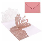 Bride Anniversary With Envelope Lovers 3D Effect Blessing Christmas Wedding Card