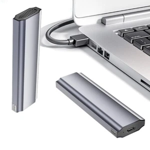 M.2 NVMe SSD Enclosure, 10Gbps USB 3.1 to m.2 SSD Enclosure Adapter Alloy - Picture 1 of 11