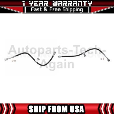 Mangueira de freio dianteiro Sunsong conjunto de 2 peças para Chevrolet C30 1979-1986 - Imagem 1 de 4