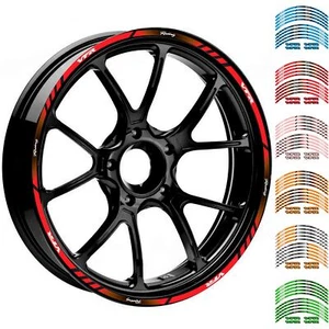 17" 18" "VFR" Wheel Rim Tape Decal Stripes Sticker for Honda Interceptor 750 800 - Picture 1 of 19