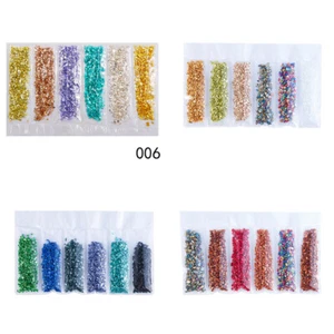 Accesorios para arte en uñas Fragmentos de oro y plata Productos DIAMANTE Cullet - Imagen 1 de 36