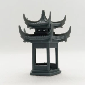1/350 Militär Eisenbahn Gleis antiker Stil doppellagiger fünfeckiger Pavillon - Bild 1 von 3