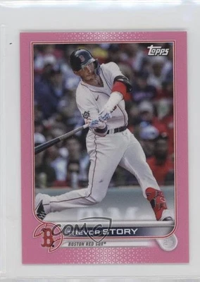2022 Topps Mini Pink /25 Trevor Story #US22 - Image 1 of 2
