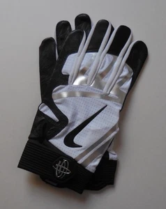 Nike Huarache Elite Schlaghandschuhe Erwachsene Unisex weiß/schwarz/chrom XL - Bild 1 von 7