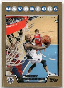 2008-09 Topps #145 Jerry Stackhouse Gold Border #/2008 - Imagen 1 de 2