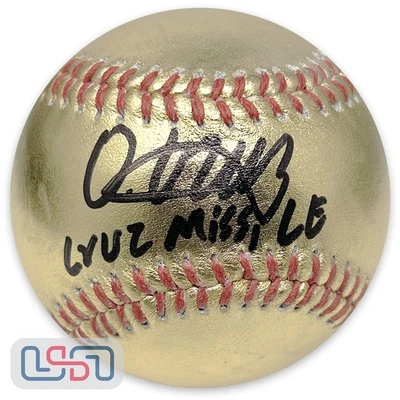 Oneil Cruz Signed "Cruz Missile" Gold Official Major League Baseball USA SM JSA - Image 1 of 4