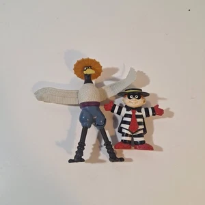 Vintage 1995 McDonald's The Hamburglar & Kung Fu Panda Master Crane 2011 - Picture 1 of 7