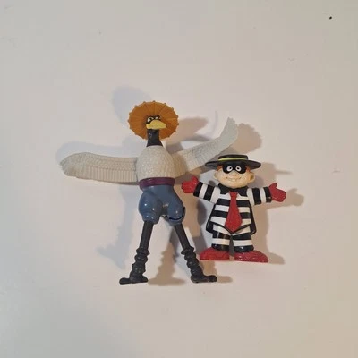 Винтаж 1995 McDonald's The Hamburglar & Kung Fu Panda Master Crane 2011 - Изображение 1 из 4