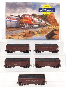 Athearn 5589 HO Southern AAR 50 Ton Hopper Car Set (Set of 5)- Kadee Couplers EX - Picture 1 of 4