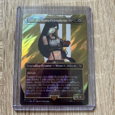 MTG Final Fantasy, SURGE FOIL Tifa die Kampfkünstlerin, Deutsch NM - Bild 1 von 3