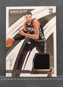 Victor Wembanyama 2023-24 Panini Immaculate Jersey Rookie RC Patch /99 #SWA-WEM - Picture 1 of 2