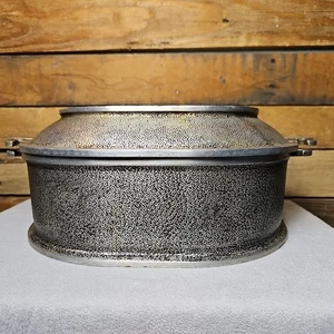 Vth Guardian Service Cast Aluminum Roaster Dutch Oven With Serving Tray Lid 12" - Picture 1 of 6