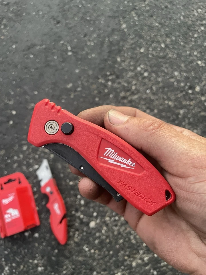 Juego de cuchillos utilitarios Milwaukee 1ª generación Fastback RARO (descontinuado) Foto 1 de 4