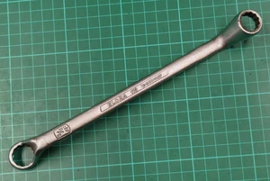 Vintage ELORA No.110  9/16" x 5/8" AF Offset Ring Spanner, Made In West Germany - Picture 1 of 10