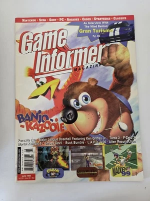 Game Informer Magazine June 1998 Vol VIII Issue 06 #62  - Image 1 of 4