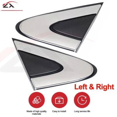 FUNDA BANDERA ESPEJO IZQUIERDO Y DERECHO MOLDURA ESQUINA PARA CHRYSLER 200 2015-2017 Foto 1 de 4