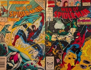 Web of Spiderman Issue #6 (1990) Issue #116 (1994)- Like New Condition - Picture 1 of 12