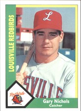 1990 Louisville Red Birds CMC #25 Gary Nichols
