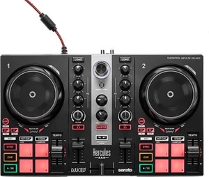Hercules DJControl Inpulse 200 MK2 – Contrôleur DJ compact avec guides lumineux - Photo 1/6