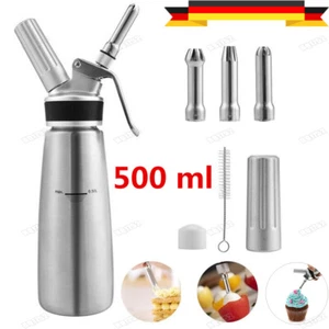 Sahnespender 0.5L Professional Soßen Sahnebereiter Sahnesiphon Cremes - Bild 1 von 12